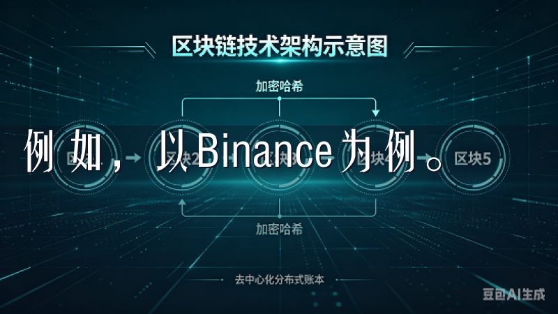 例如，以Binance为例。
